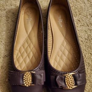 Tony Klein purple ballet flats women's size 9